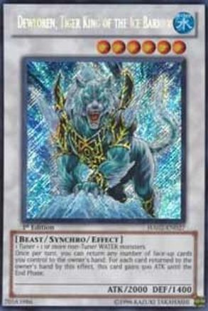 Dewloren, Tiger King of the Ice Barrier (HA02-EN027) - Hidden Arsenal 2 1st Edition