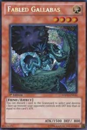 Fabled Gallabas (HA02-EN033) - Hidden Arsenal 2 Unlimited