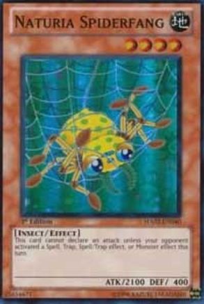 Naturia Spiderfang (HA02-EN040) - Hidden Arsenal 2 1st Edition
