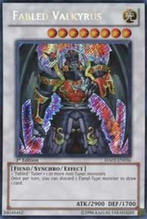 Fabled Valkyrus (HA02-EN056) - Hidden Arsenal 2 Unlimited
