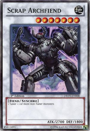Scrap Archfiend (DREV-EN000) - Duelist Revolution Unlimited