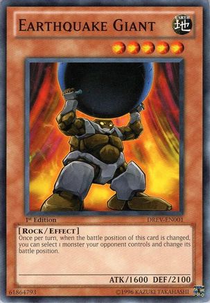 Earthquake Giant (DREV-EN001) - Duelist Revolution 1st Edition