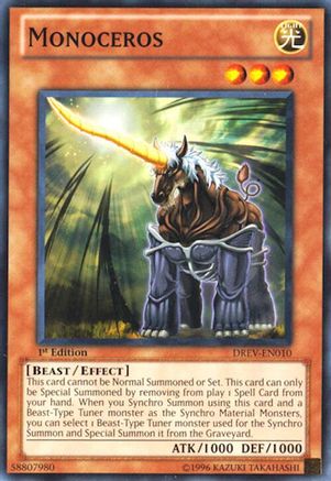 Monoceros (DREV-EN010) - Duelist Revolution Unlimited