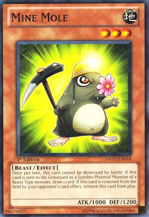Mine Mole (DREV-EN014) - Duelist Revolution 1st Edition
