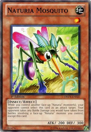 Naturia Mosquito (DREV-EN027) - Duelist Revolution 1st Edition