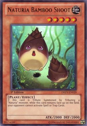 Naturia Bamboo Shoot (DREV-EN029) - Duelist Revolution 1st Edition