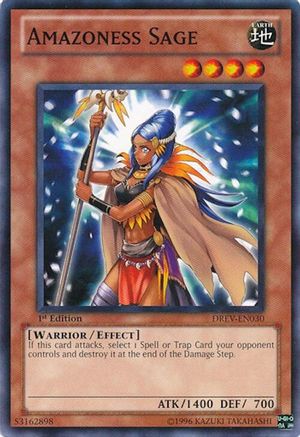 Amazoness Sage (DREV-EN030) - Duelist Revolution Unlimited