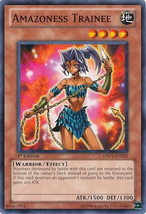 Amazoness Trainee (DREV-EN031) - Duelist Revolution Unlimited