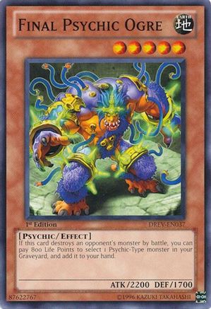 Final Psychic Ogre (DREV-EN037) - Duelist Revolution Unlimited