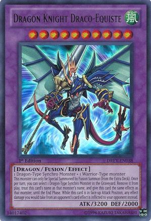 Dragon Knight Draco-Equiste (DREV-EN038) - Duelist Revolution 1st Edition