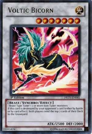 Voltic Bicorn (DREV-EN041) - Duelist Revolution 1st Edition