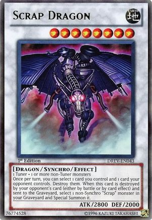 Scrap Dragon (DREV-EN043) - Duelist Revolution Unlimited