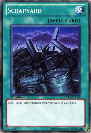 Scrapyard (DREV-EN047) - Duelist Revolution 1st Edition