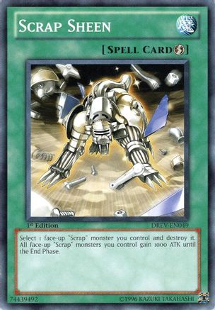Scrap Sheen (DREV-EN049) - Duelist Revolution 1st Edition