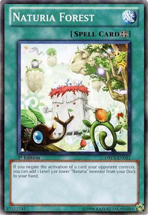 Naturia Forest (DREV-EN051) - Duelist Revolution 1st Edition