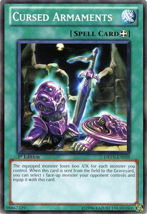 Cursed Armaments (DREV-EN059) - Duelist Revolution Unlimited