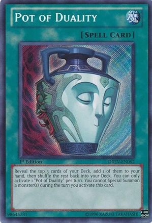 Pot of Duality (DREV-EN062) - Duelist Revolution 1st Edition