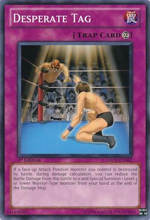 Desperate Tag (DREV-EN063) - Duelist Revolution 1st Edition