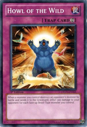 Howl of the Wild (DREV-EN065) - Duelist Revolution 1st Edition
