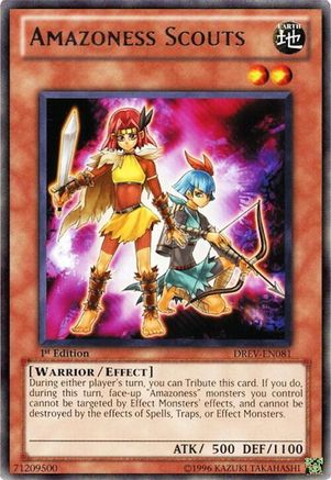 Amazoness Scouts (DREV-EN081) - Duelist Revolution Unlimited