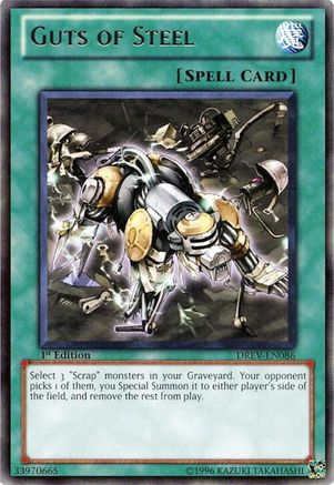 Guts of Steel (DREV-EN086) - Duelist Revolution Unlimited