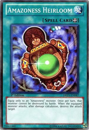 Amazoness Heirloom (DREV-EN087) - Duelist Revolution Unlimited
