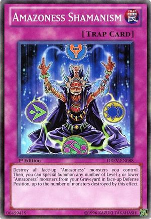 Amazoness Shamanism (DREV-EN088) - Duelist Revolution 1st Edition