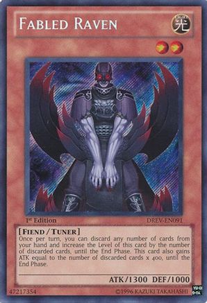 Fabled Raven (DREV-EN091) - Duelist Revolution Unlimited