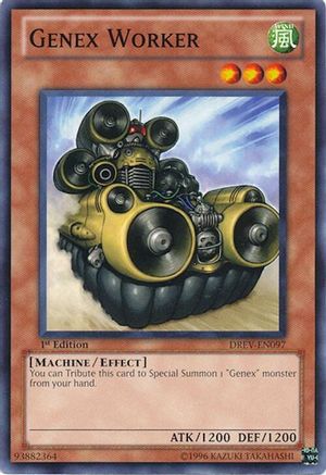 Genex Worker (DREV-EN097) - Duelist Revolution 1st Edition