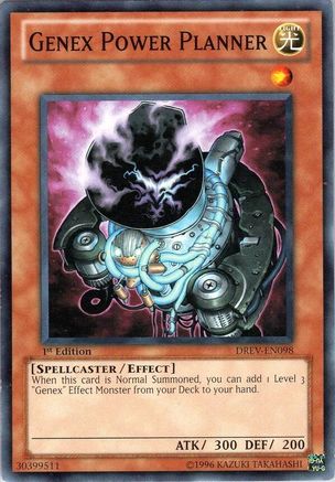 Genex Power Planner (DREV-EN098) - Duelist Revolution Unlimited