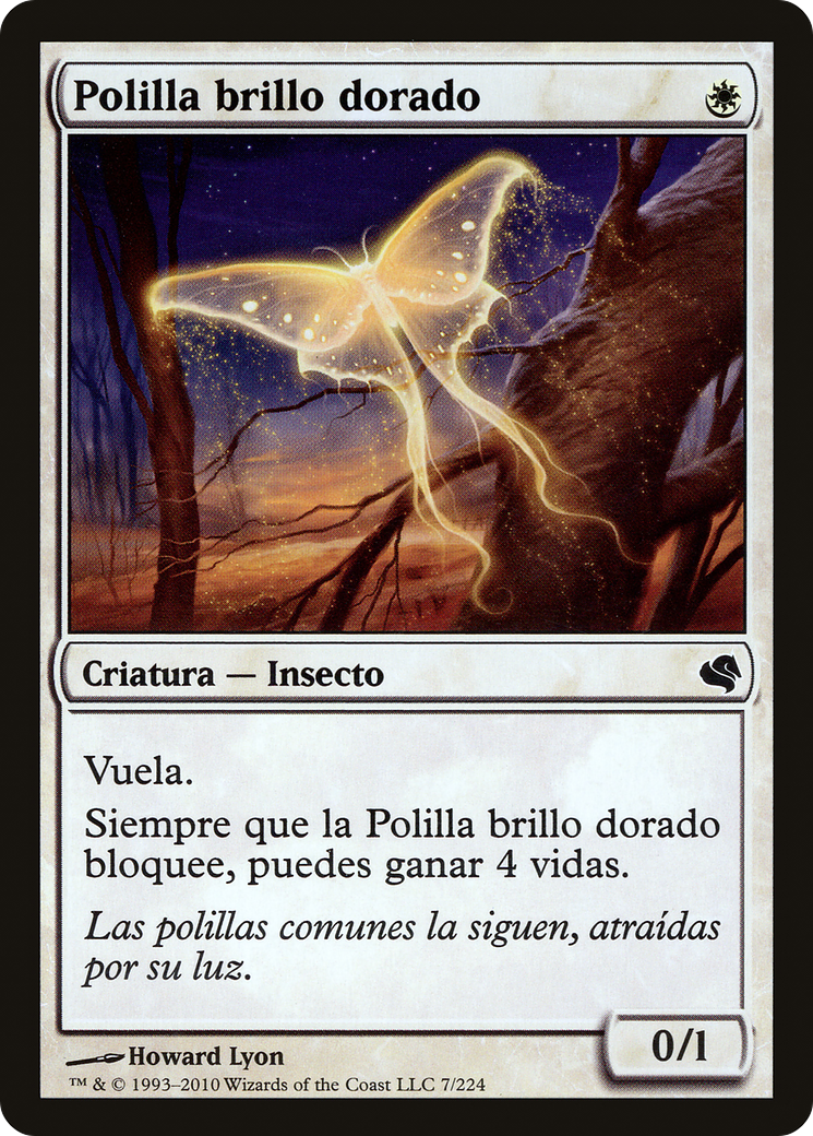 Goldenglow Moth (Spanish) - 