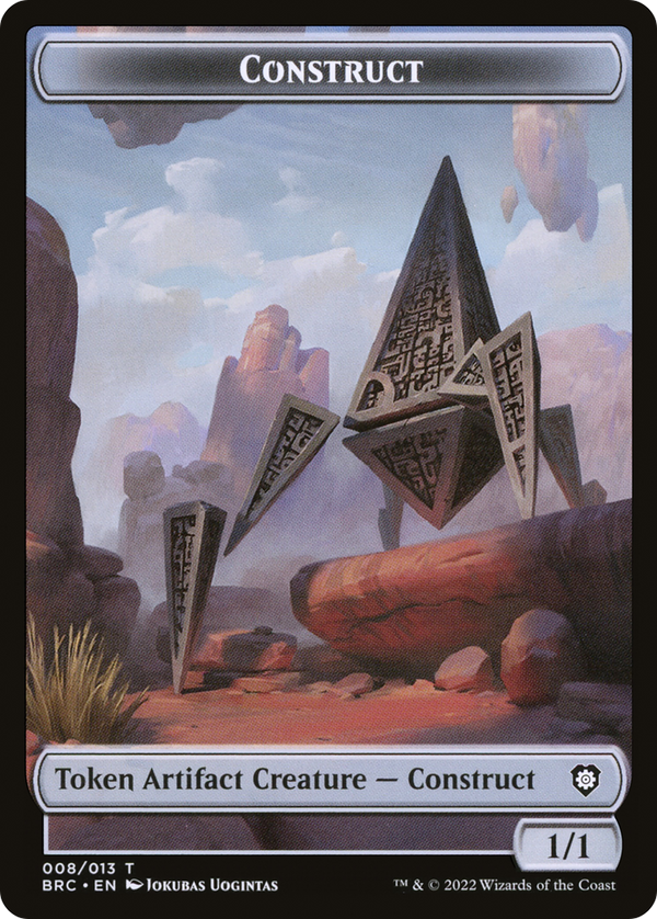 Construct (TBRC-008) - The Brothers' War Commander Tokens Foil