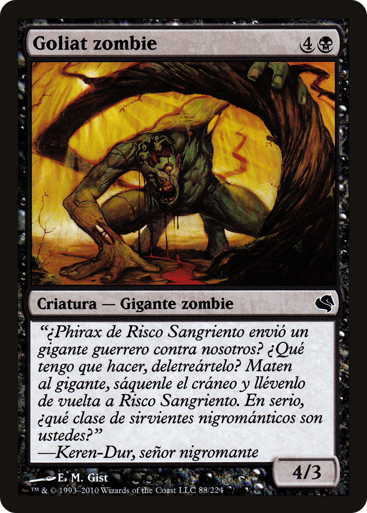 Zombie Goliath (Spanish) - 