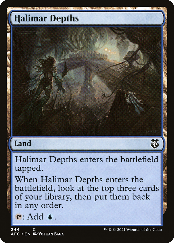 Halimar Depths [Dungeons & Dragons: Adventures in the Forgotten Realms Commander]