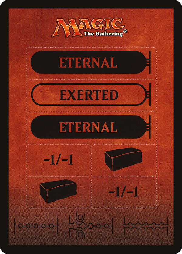 Punchcard (No Copyright Symbol) [Hour of Devastation Tokens]