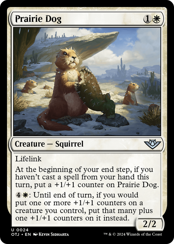 Prairie Dog [Outlaws of Thunder Junction]