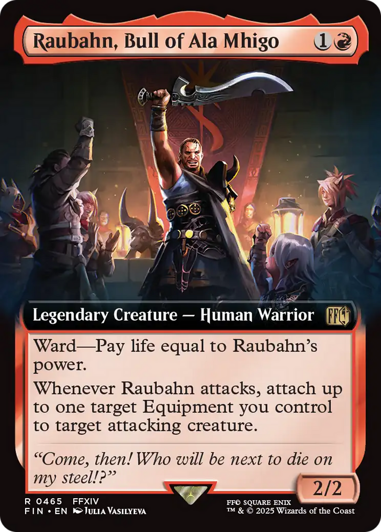 Raubahn, Bull of Ala Mhigo (Extended Art) [FINAL FANTASY]