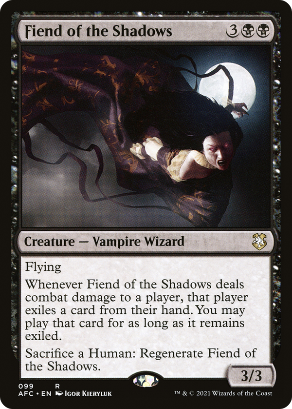 Fiend of the Shadows [Dungeons & Dragons: Adventures in the Forgotten Realms Commander]