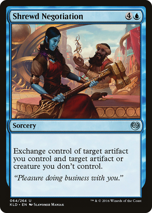 Shrewd Negotiation [Kaladesh]