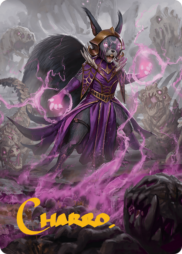 Liliana of the Dark Realms // Liliana of the Dark Realms (ABLB-051) - Bloomburrow Art Series (Borderless)