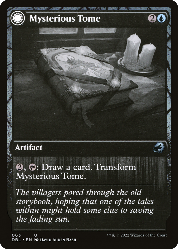 Mysterious Tome // Chilling Chronicle [Innistrad: Double Feature]