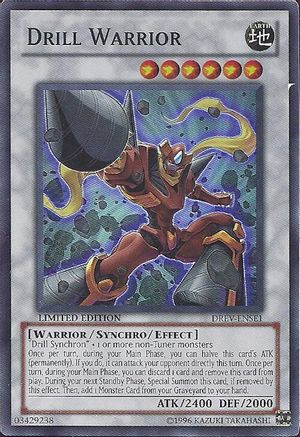 Drill Warrior (DREV-ENSE1) - Duelist Revolution Limited