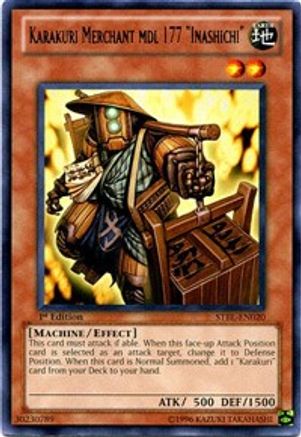 Karakuri Merchant mdl 177 "Inashichi" (STBL-EN020) - Starstrike Blast 1st Edition