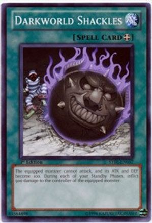 Darkworld Shackles (STBL-EN057) - Starstrike Blast 1st Edition