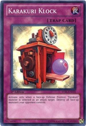 Karakuri Klock (STBL-EN072) - Starstrike Blast Unlimited