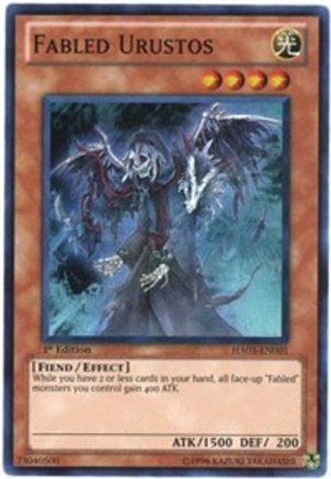 Fabled Urustos (HA03-EN001) - Hidden Arsenal 3 1st Edition