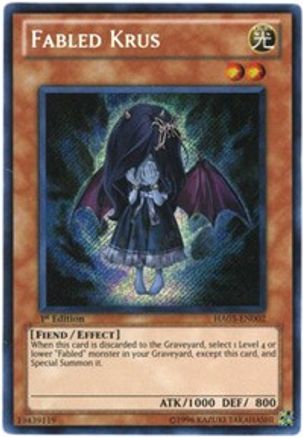 Fabled Krus (HA03-EN002) - Hidden Arsenal 3 1st Edition