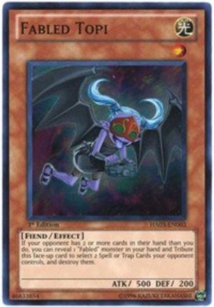 Fabled Topi (HA03-EN003) - Hidden Arsenal 3 Unlimited