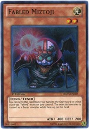 Fabled Miztoji (HA03-EN005) - Hidden Arsenal 3 1st Edition