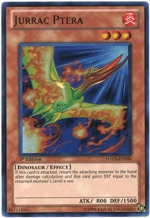 Jurrac Ptera (HA03-EN006) - Hidden Arsenal 3 Unlimited